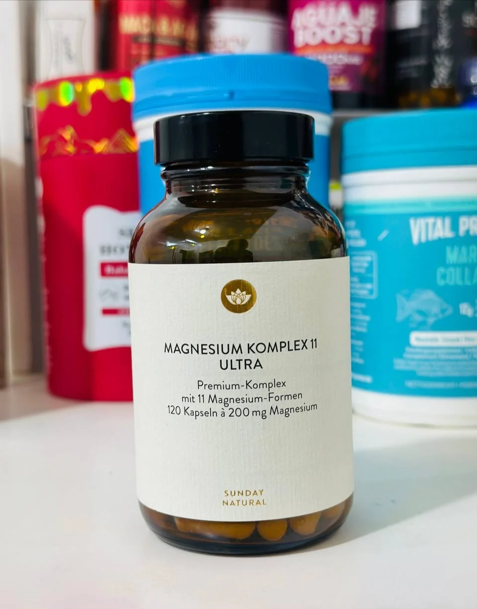 كبسولات المغنزيوم Sunday Natural Magnesium Komple 11Ultra