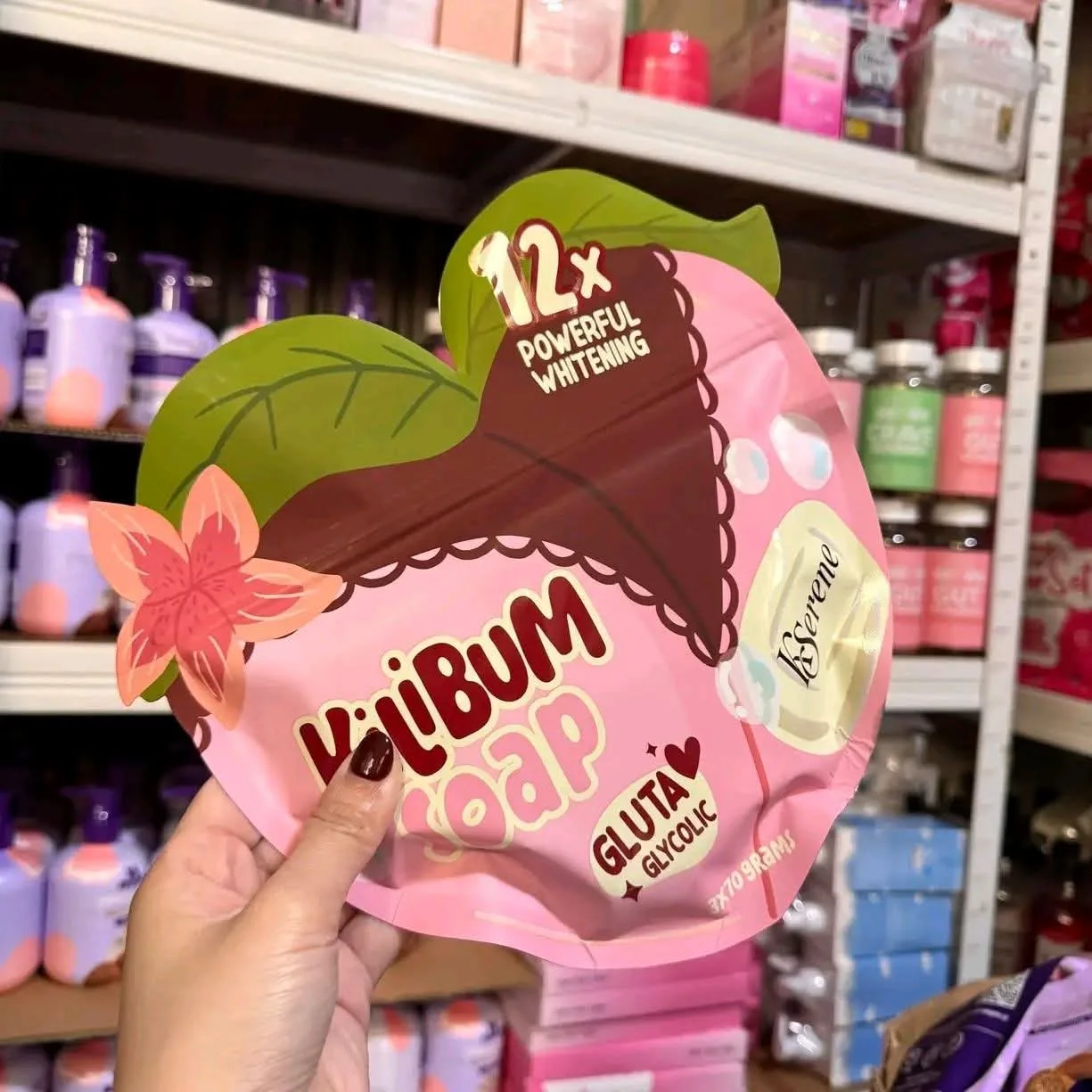 صابونة Kisscense Yilibum Soap – Gluta Glycolic