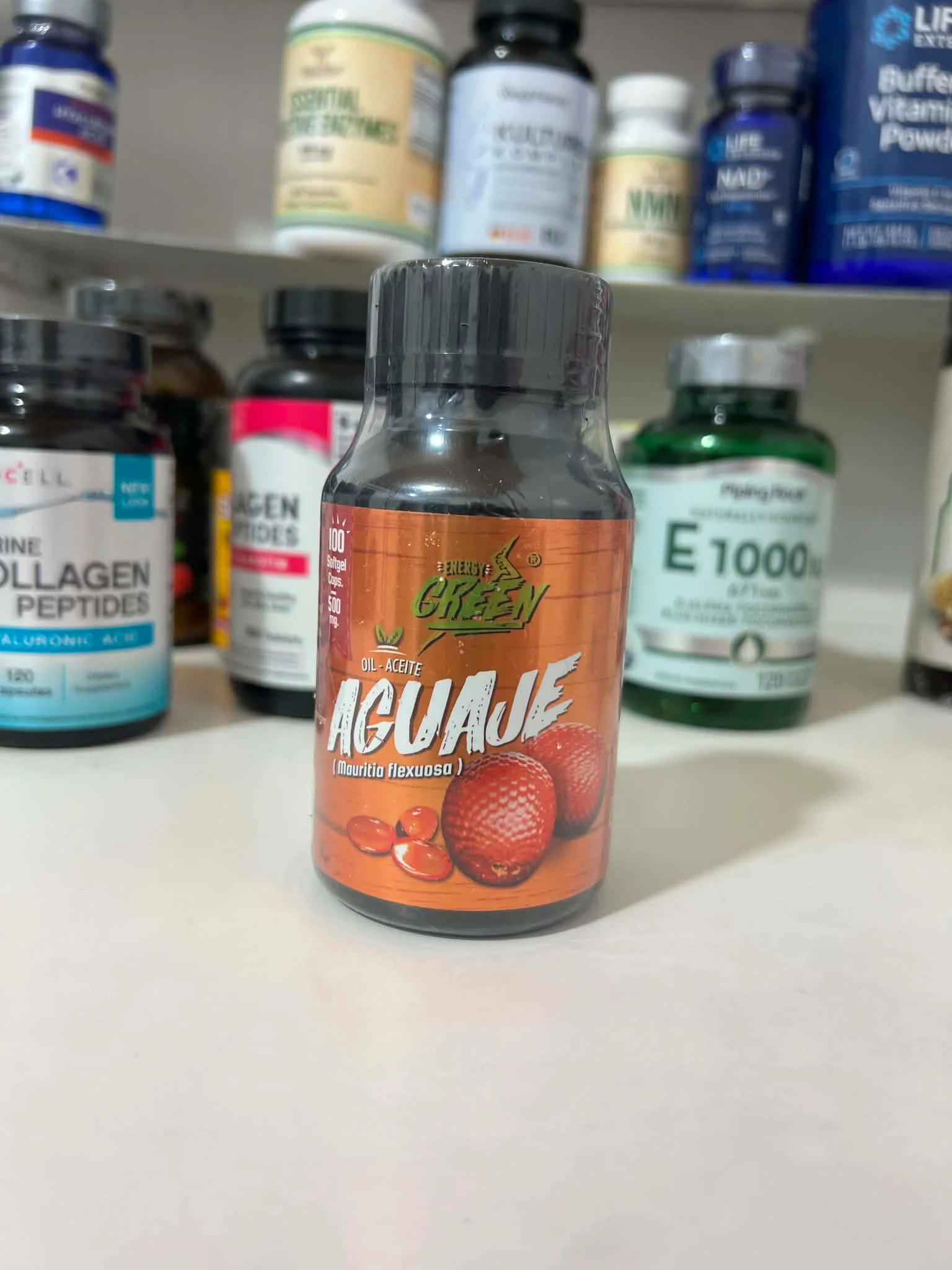 كبسولات زيت الأغواج (Aguaje