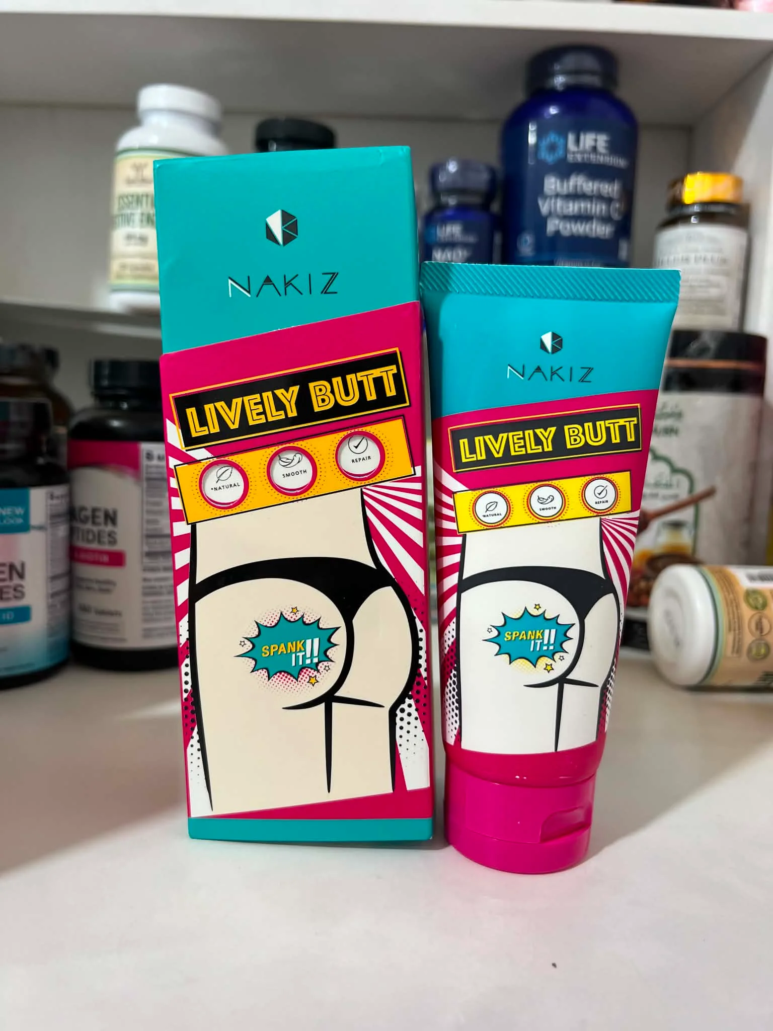 كريم المناطق الحساسة "Nakiz Lively Butt"