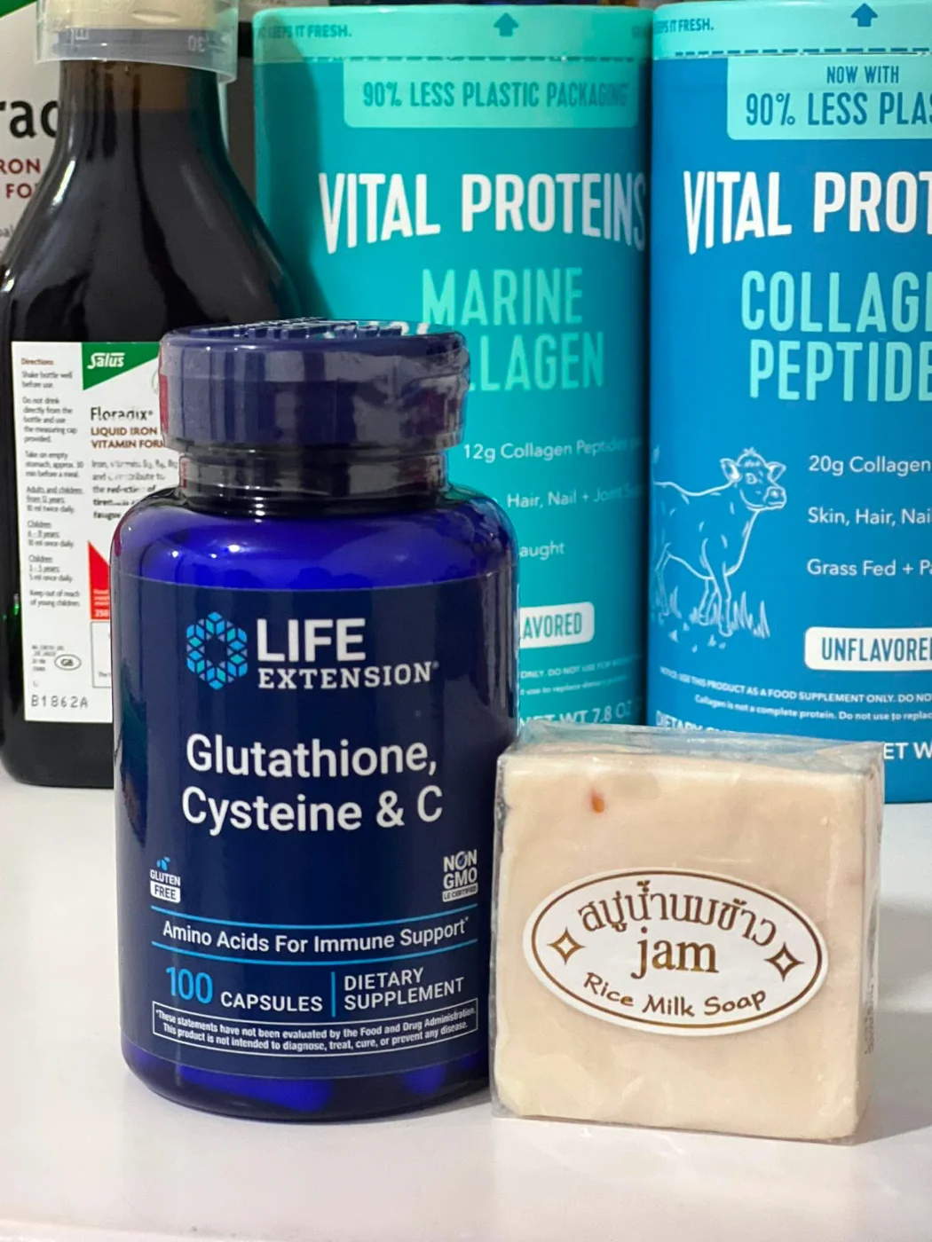 كبسولات Glutathione life extension