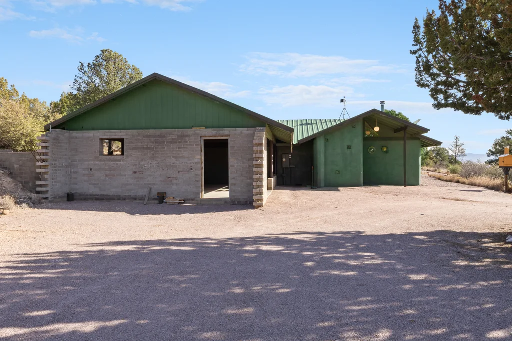 West Side and Front Entry