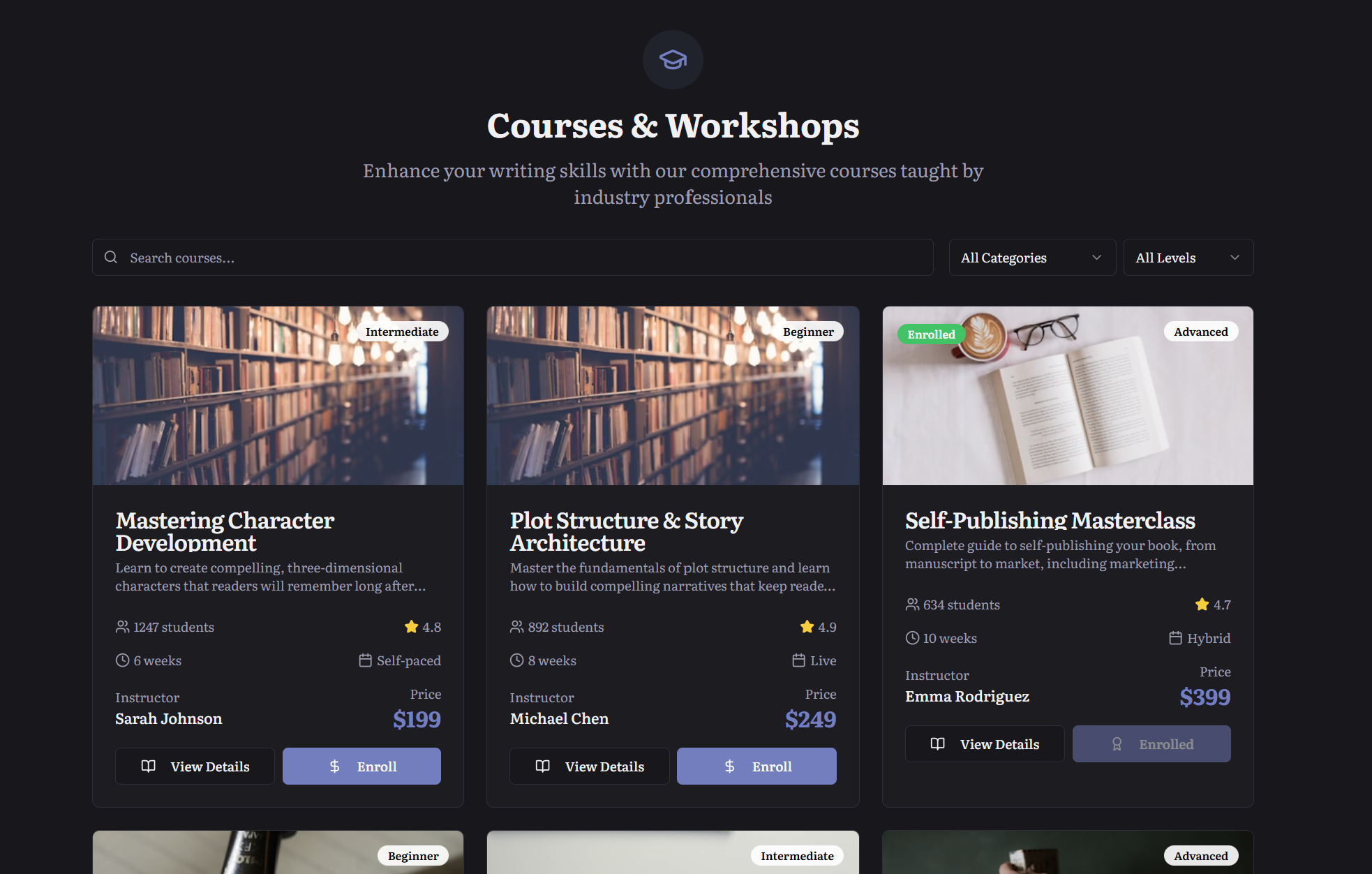 Online Education site