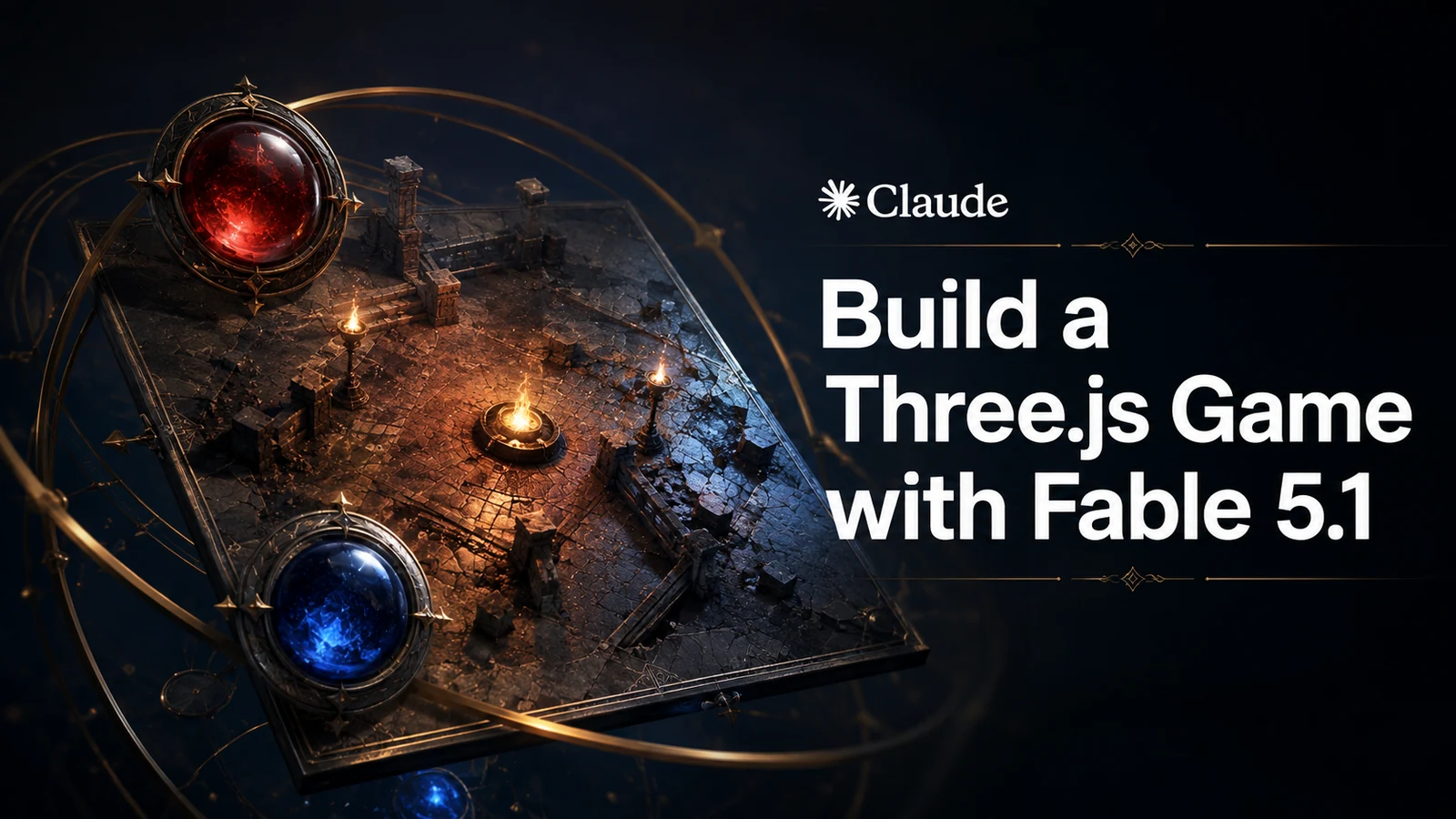 DesignCode — Follow Meng as he refines Ashfall, a playable Three.js action RPG, with Fable 5.1. Use…