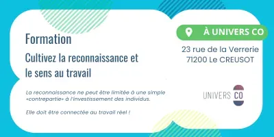 Formation : Cultivez la reconnaissance et le sens au travail