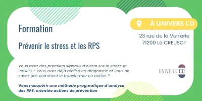 Formation Prévention du Stress et des Risques Psychosociaux (RPS)