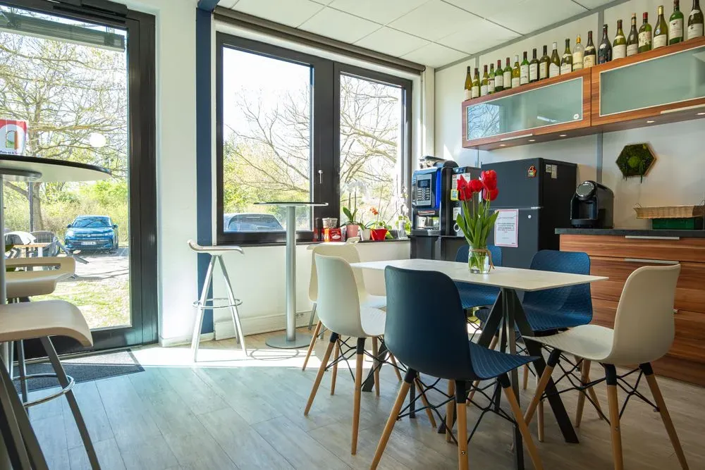 Bureau de passage Bleu