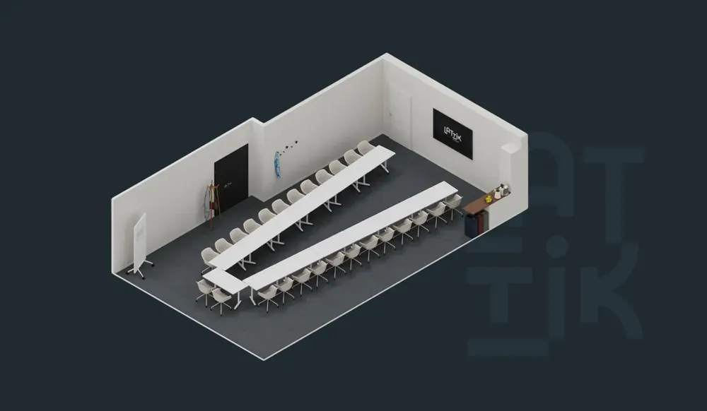 Grande salle de réunion