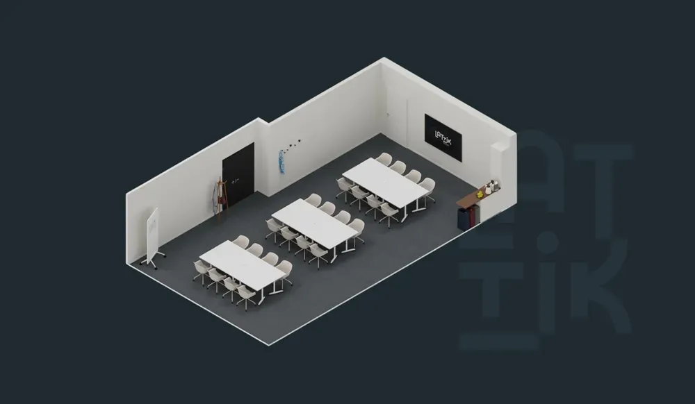 Grande salle de réunion