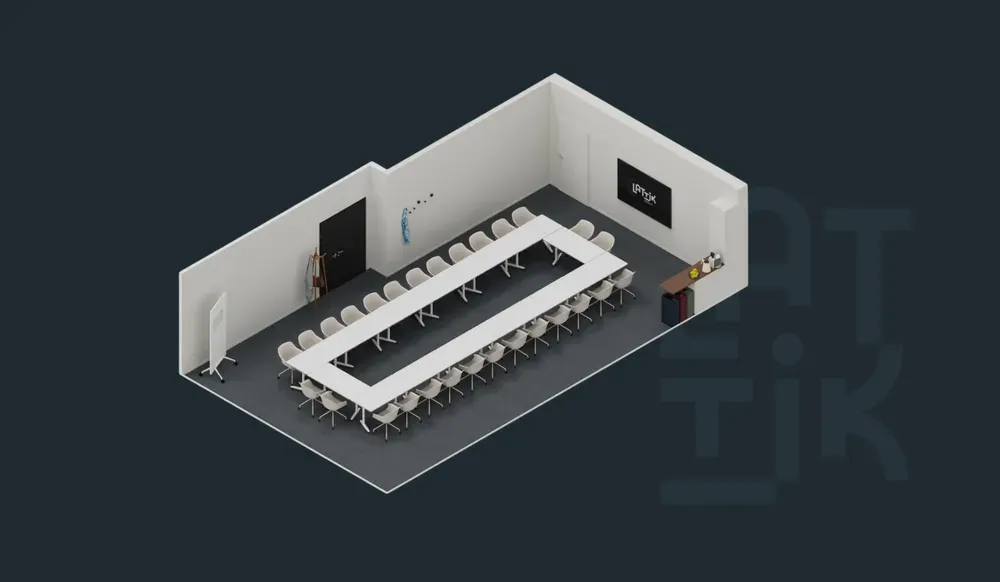 Grande salle de réunion