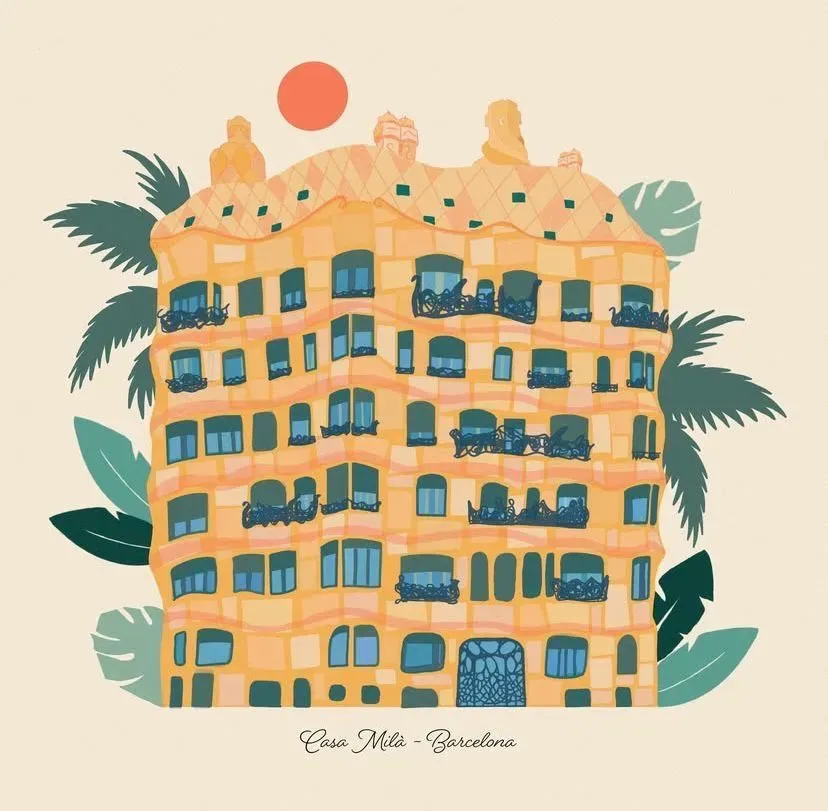 La Pedrera. Salle de réunion