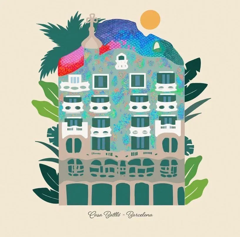 La Casa Batlo. Bureau