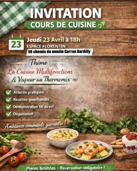 COURS DE CUISINE THERMOMIX