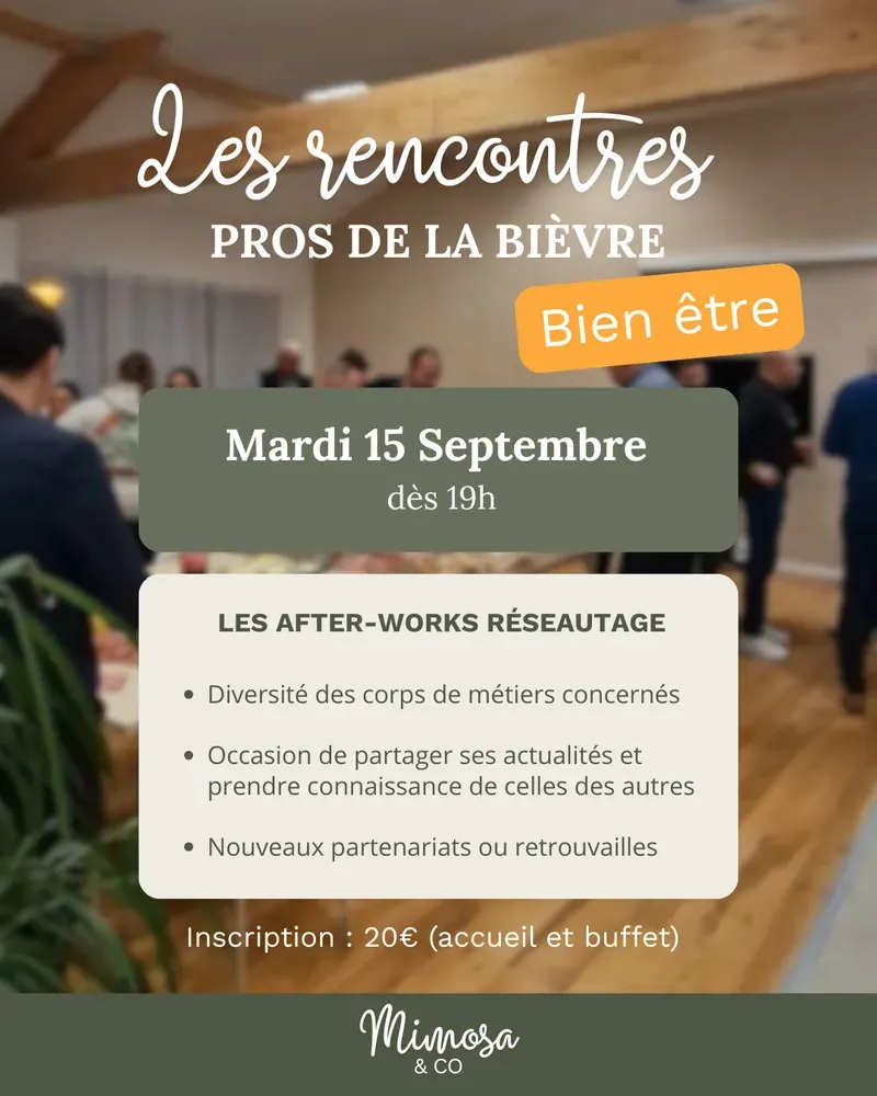 Soirée pros du bien-être