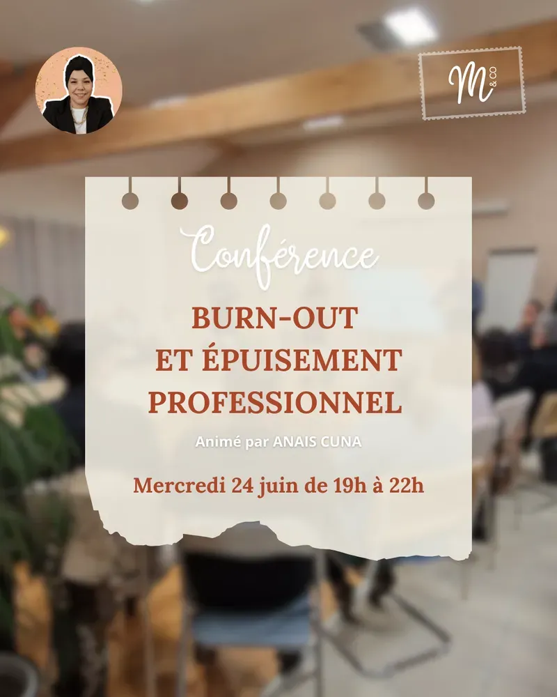 After work conférence Burn Out
