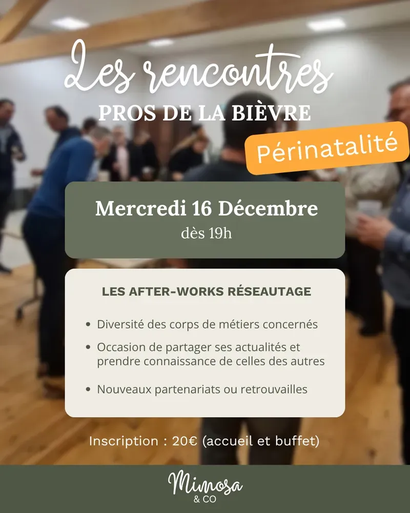Soirée des Pros de la Bièvre Périnatalité