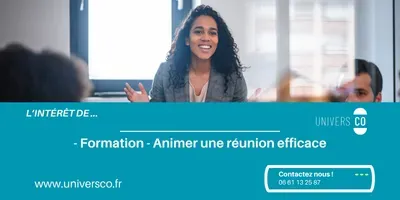 Formation : Animer une réunion efficace