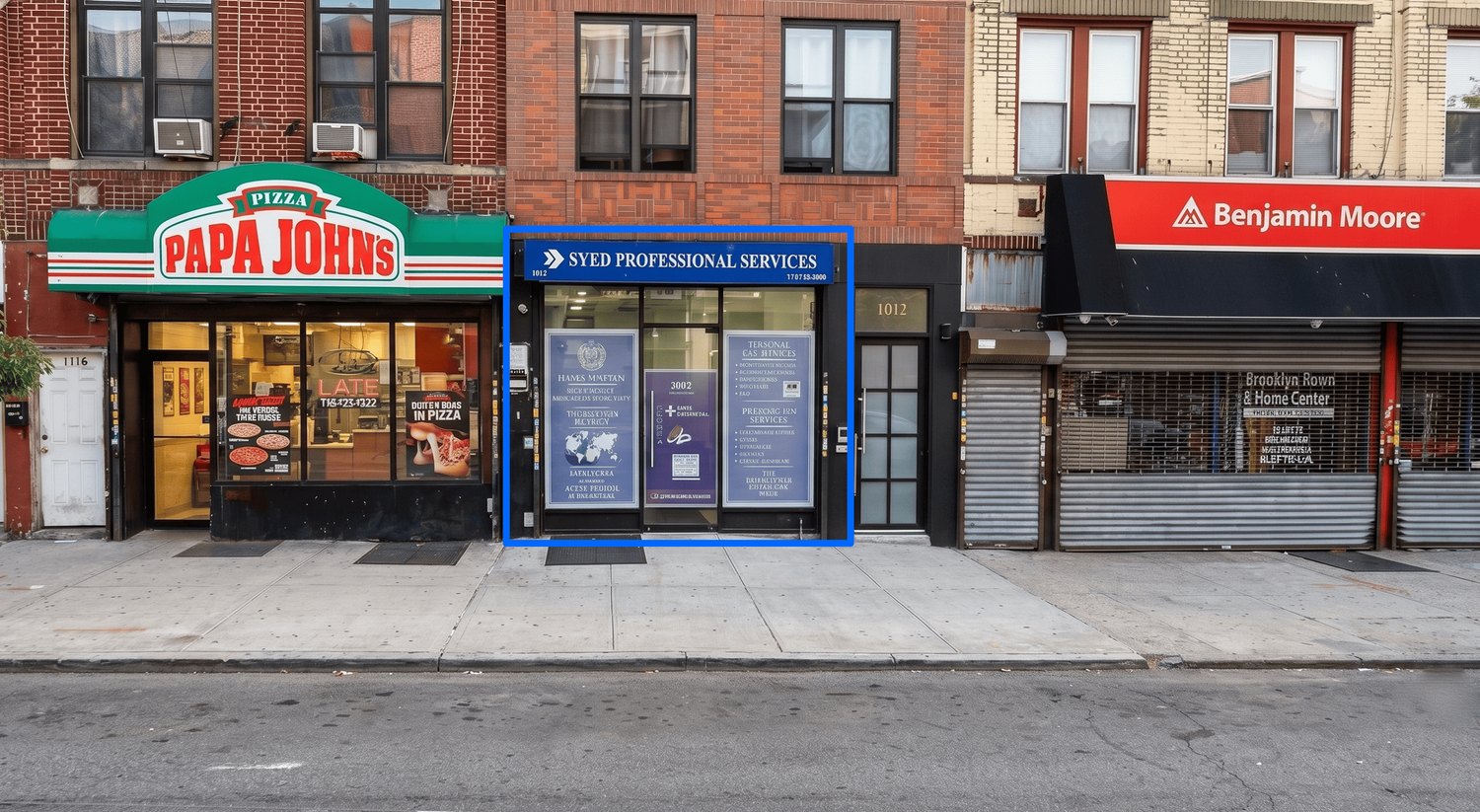 1,500 SF | High-Foot-Traffic Kensington Vanilla Box Retail/Office with Backyard for Lease