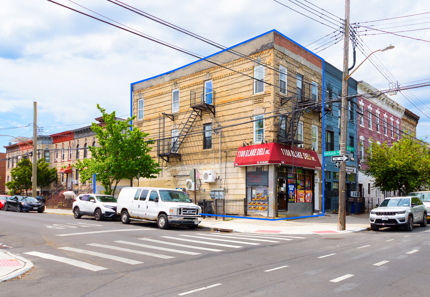 3,000 SF | 3-Story Corner Property for Sale in East New York - Over 8% Projected CAP