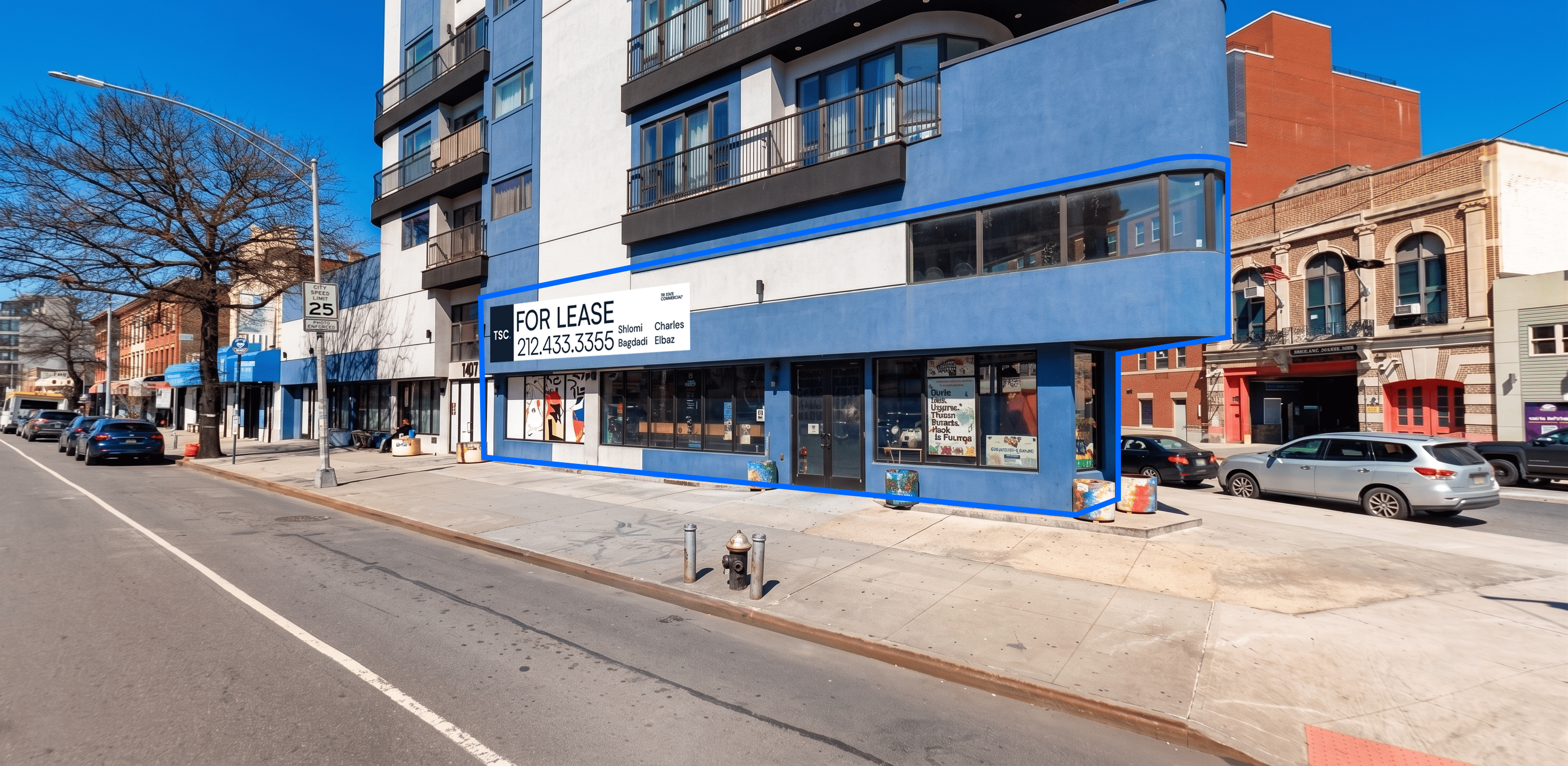 8,050 SF | Large-Format Two-Level Retail in Prime Flatbush for Lease