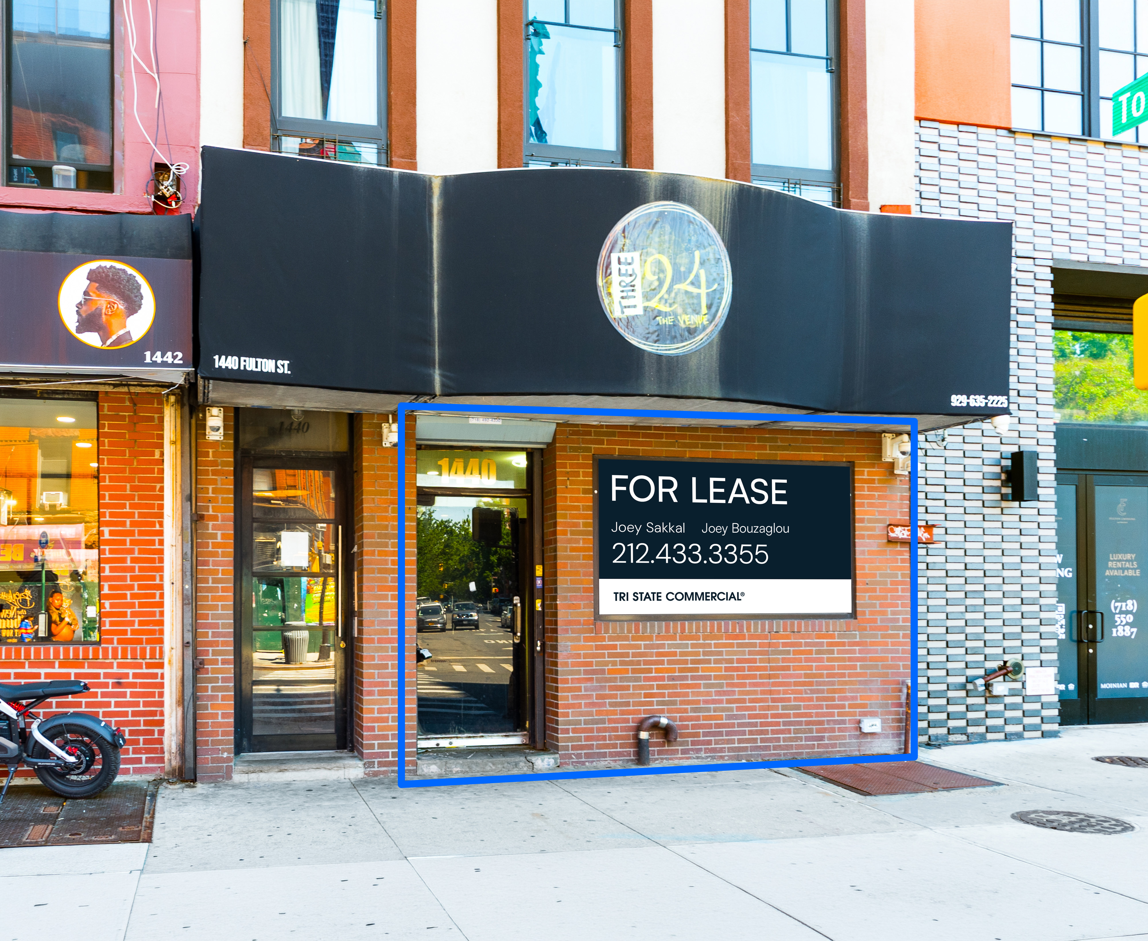 1,500 SF | Bed-Stuy Renovated Vanilla Box Space for Lease