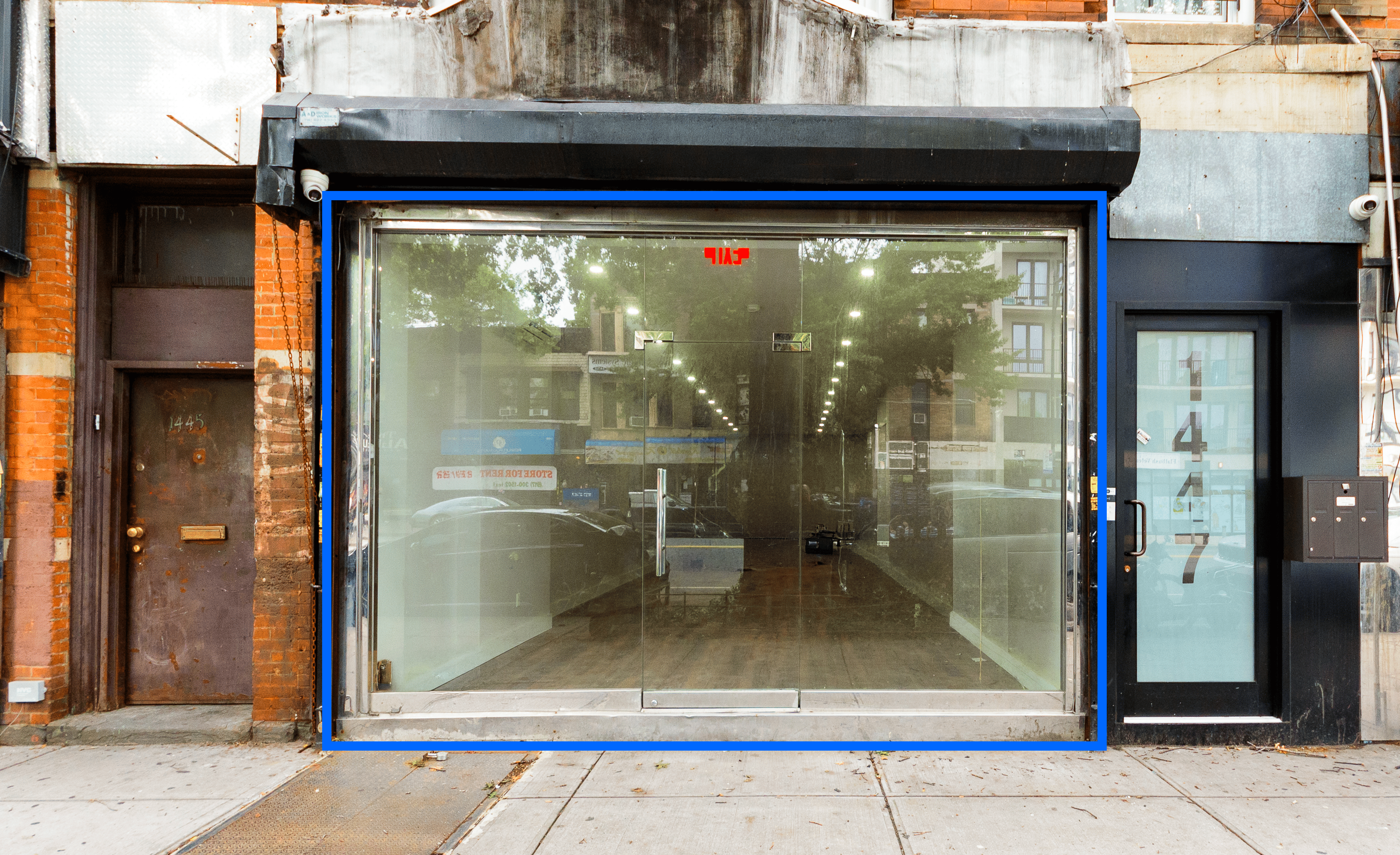 1,100 SF | High-Exposure Vanilla Box Retail Space Near Flatbush Junction for Lease