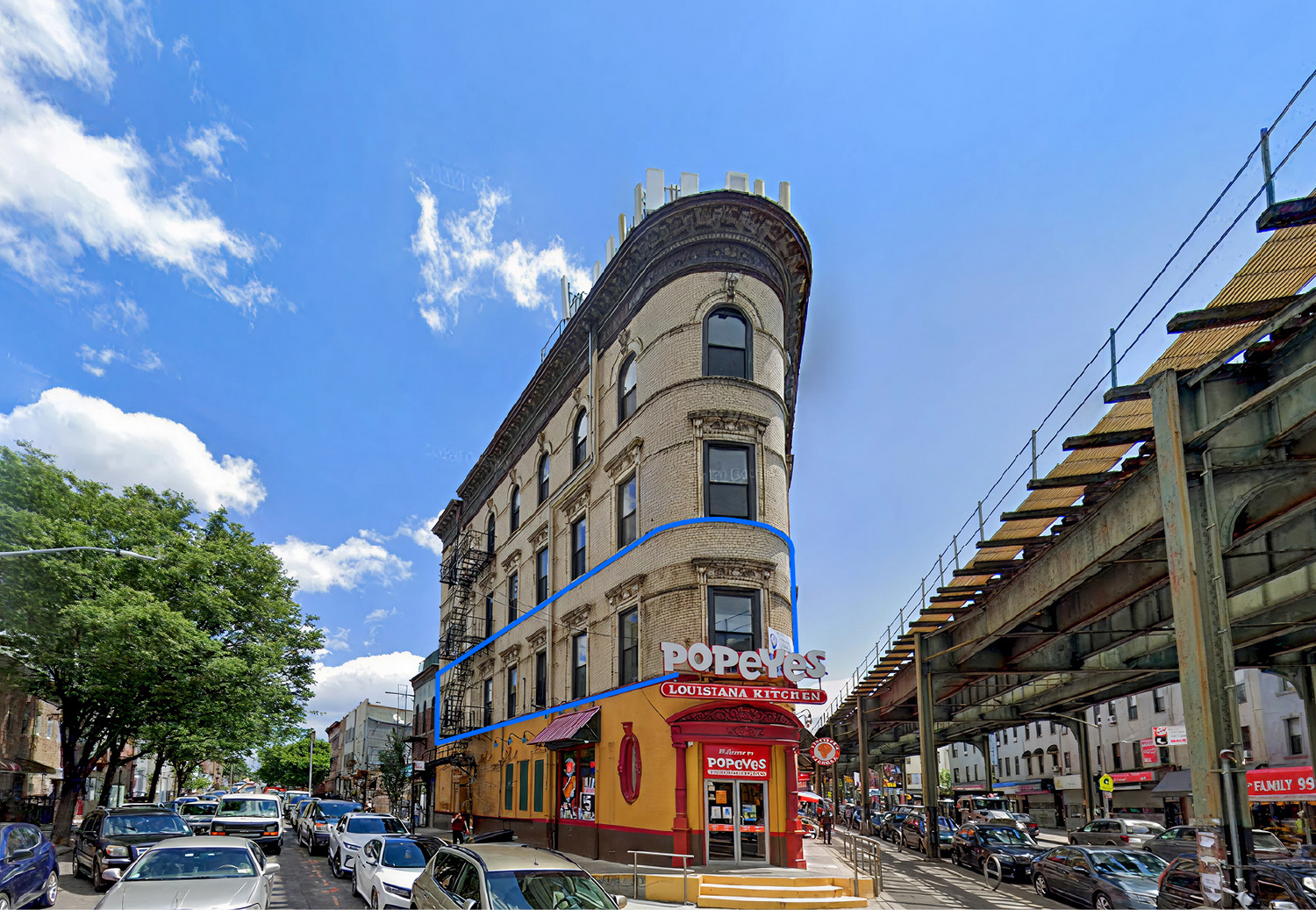 2,100 SF | Corner 2nd Floor Retail Office Space in Prime Bushwick for Lease