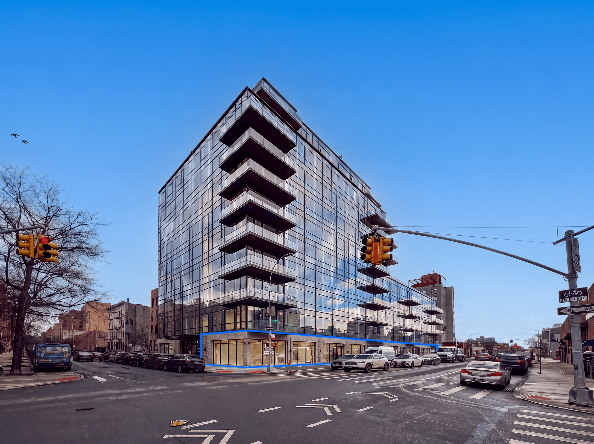 870 - 2,300 SF | Prime Retail Opportunity in Brooklyn's Newest Apartment Buildings