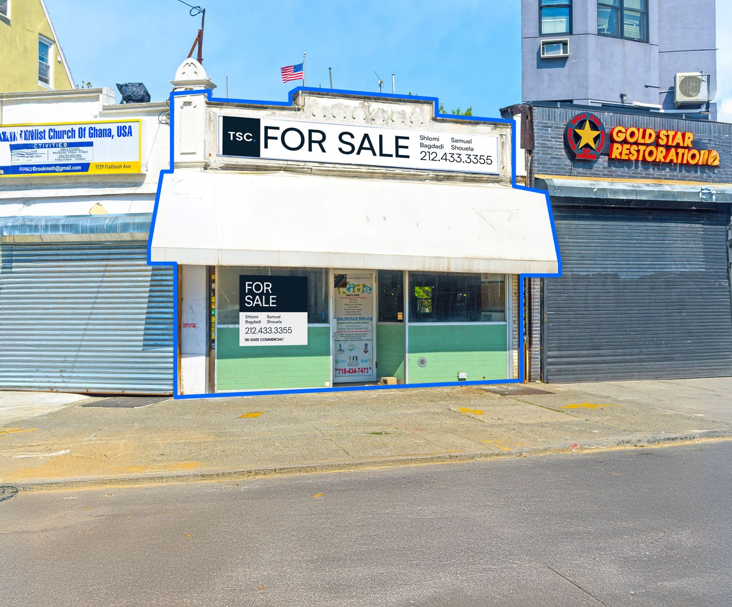 2,110 SF | Prime Flatbush Avenue Single-Story Building For Sale - Existing Daycare C/O