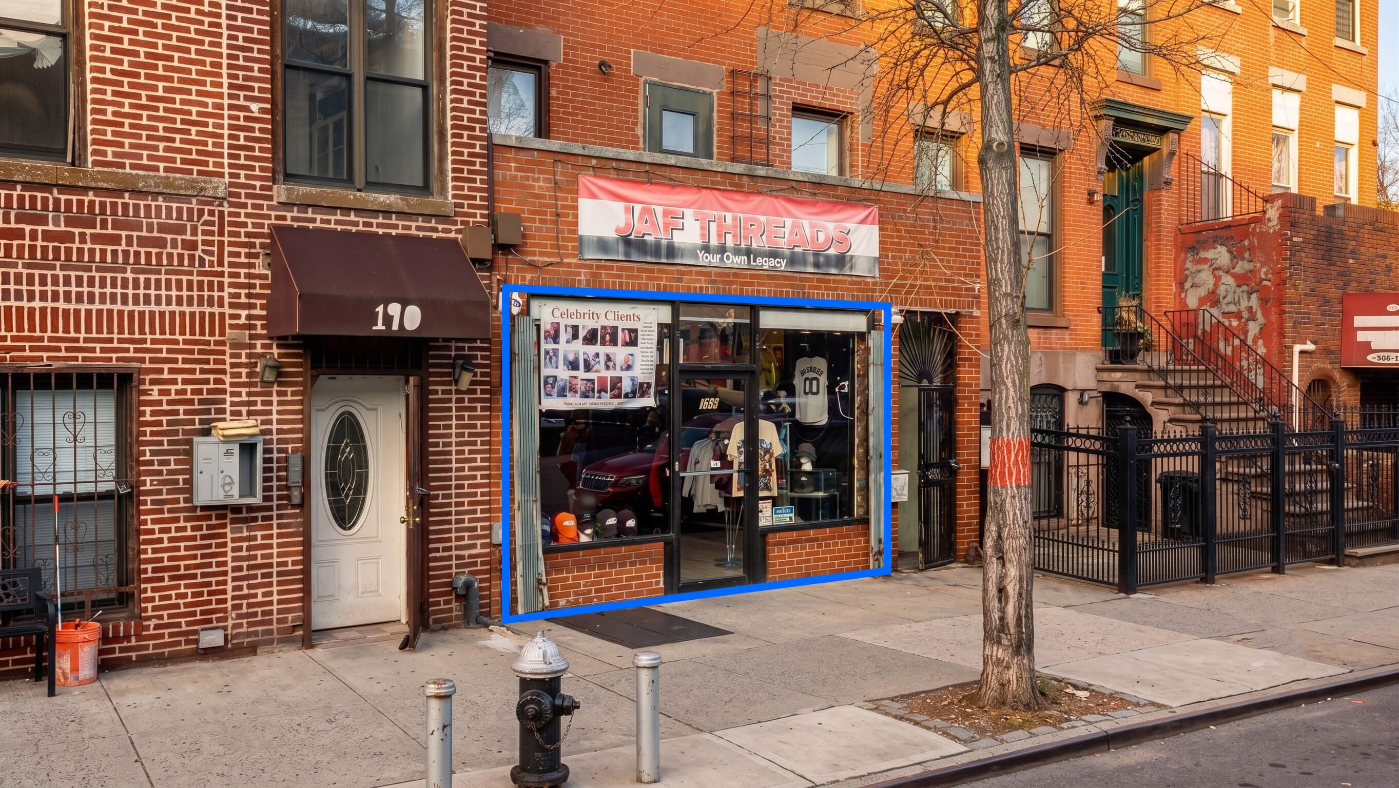 800 SF | Bed-Stuy Vanilla Box Retail/Office With Backyard for Lease