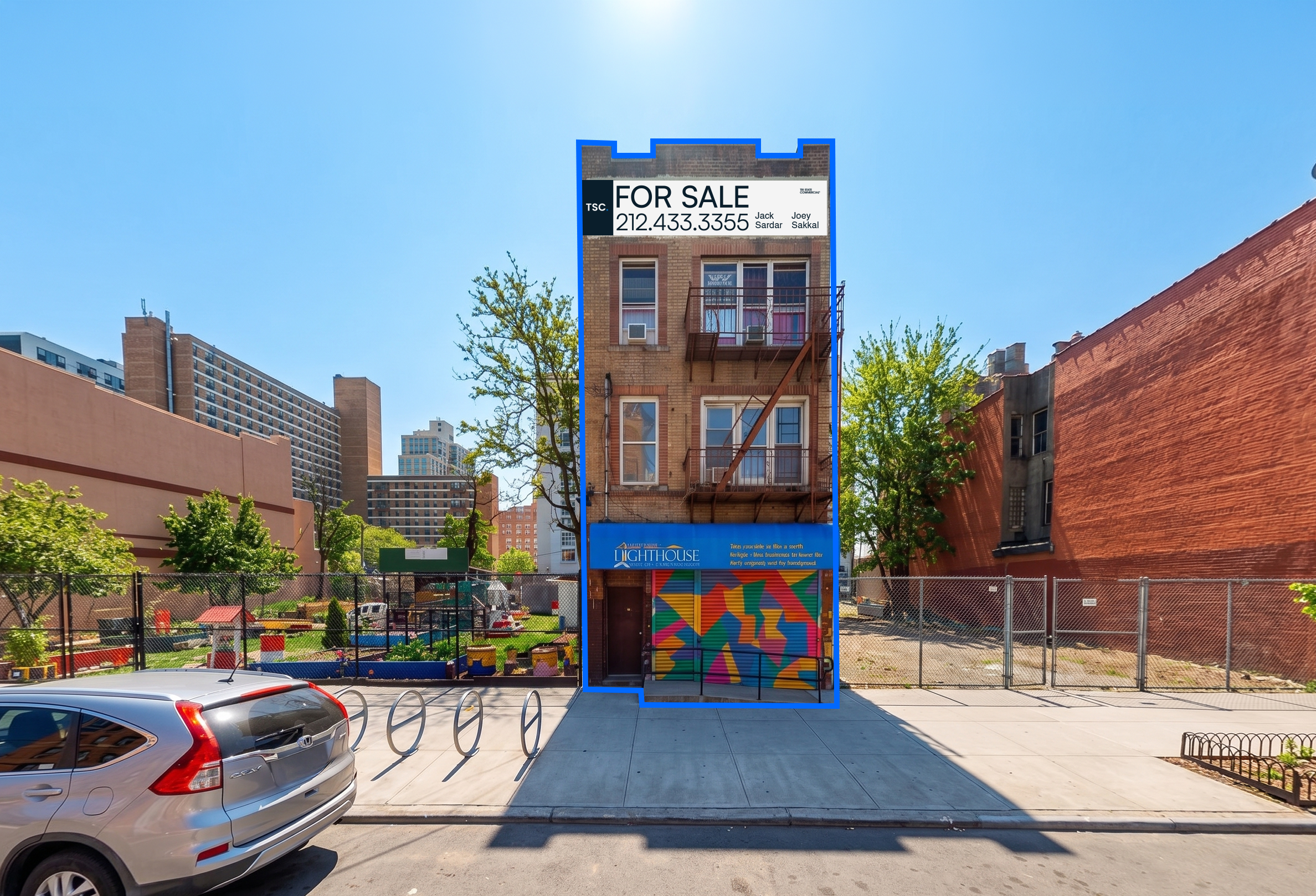 3,135 SF Coney Island Mixed-Use Building for Sale