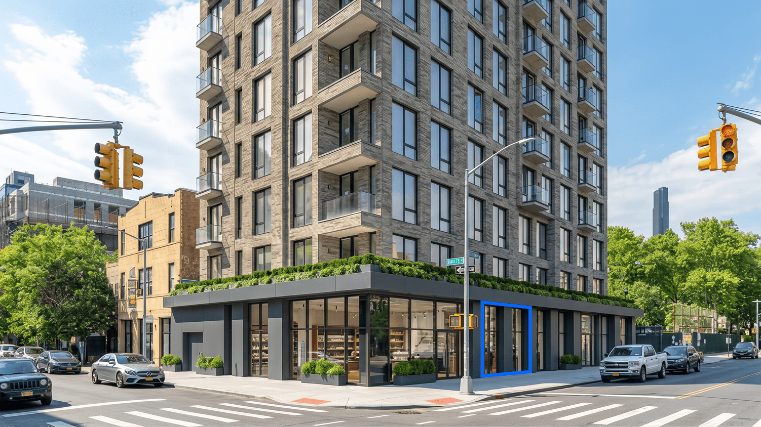 1,000 SF | 224 3rd Avenue | Retail Space In Brand New Luxury Development For Lease