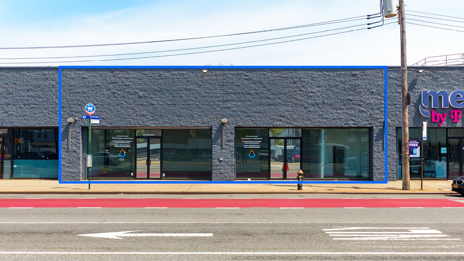 2,320 SF | 2441 Flatbush Avenue | Prime Single-Story Open Box Retail Space for Lease