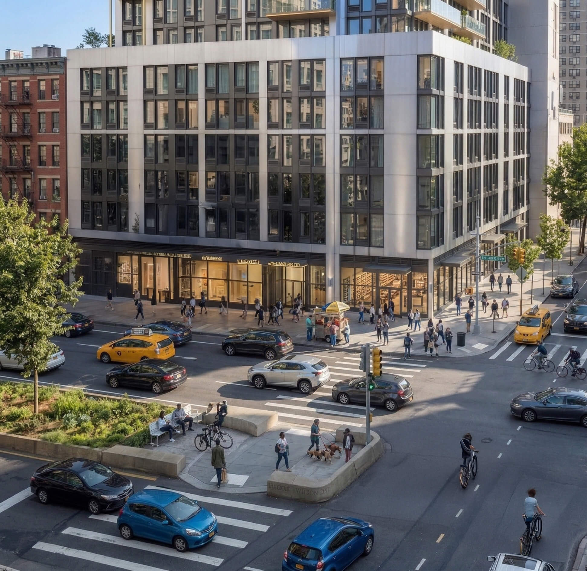 1,600 - 2,100 SF | Prime Vanilla Box Retail Space with Wrap Around Frontage