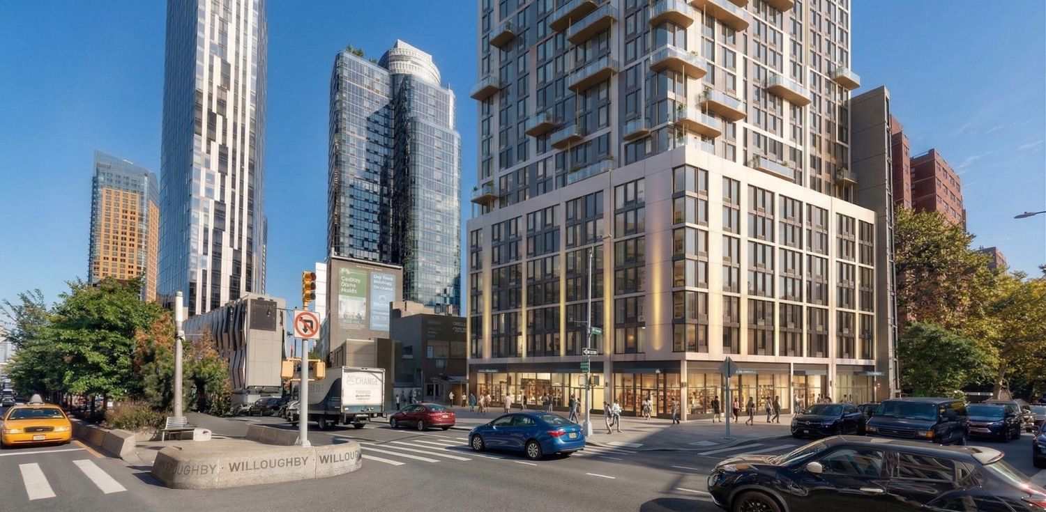 1,600 - 2,100 SF | Prime Vanilla Box Retail Space with Wrap Around Frontage for Lease