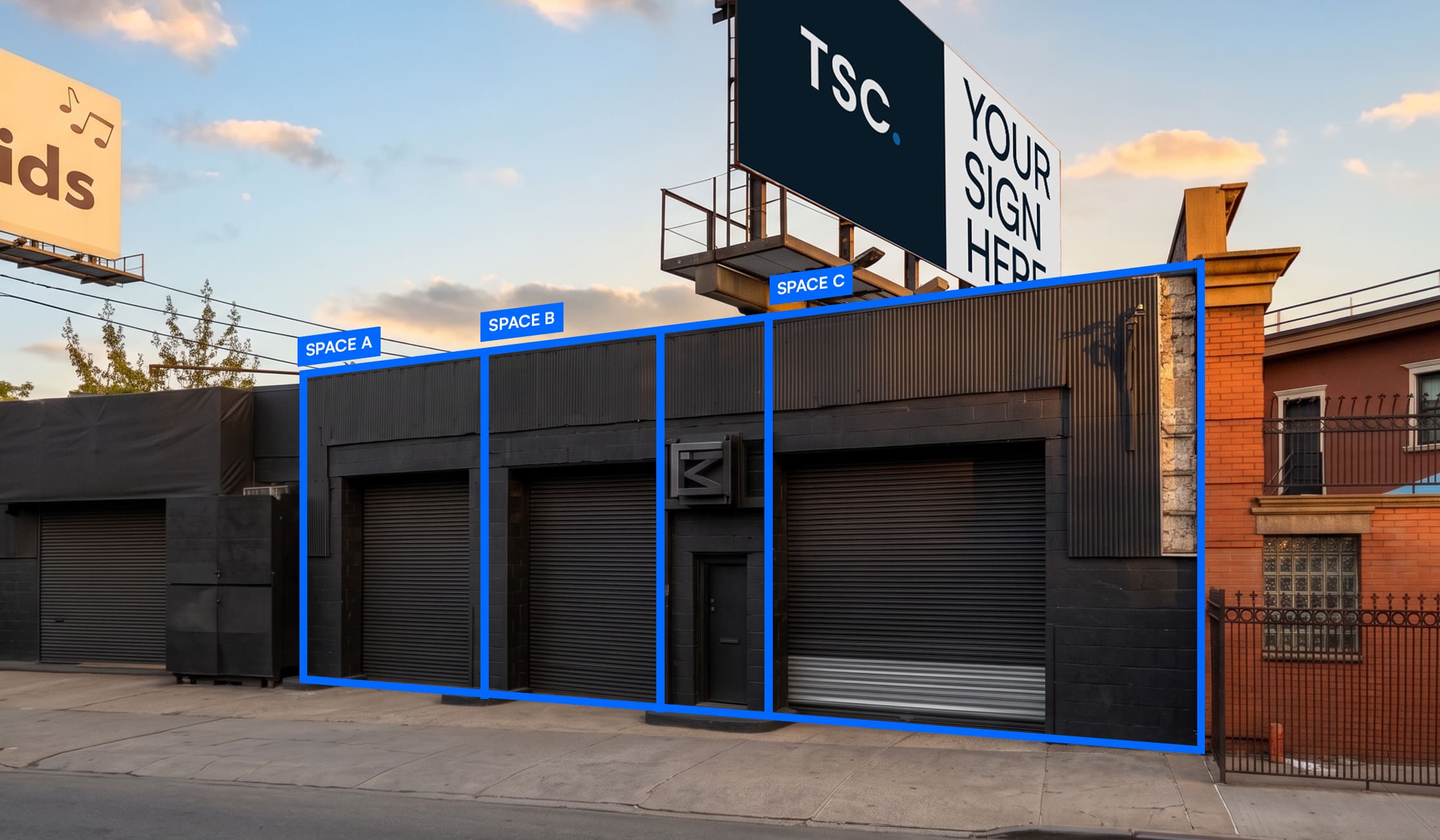 700 - 2,500 SF | Divisible Industrial Space With Roll-Down Gates & Backyard for Lease