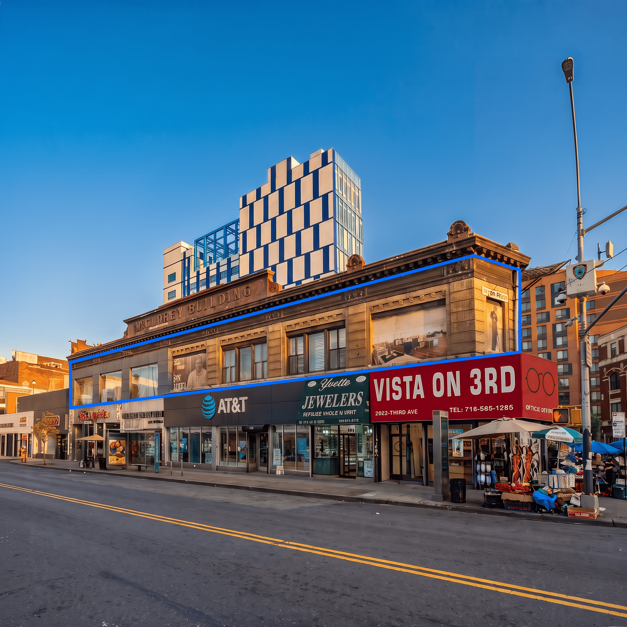 10,000 SF | Second Floor Office Space With Wrap Around Frontage For Lease