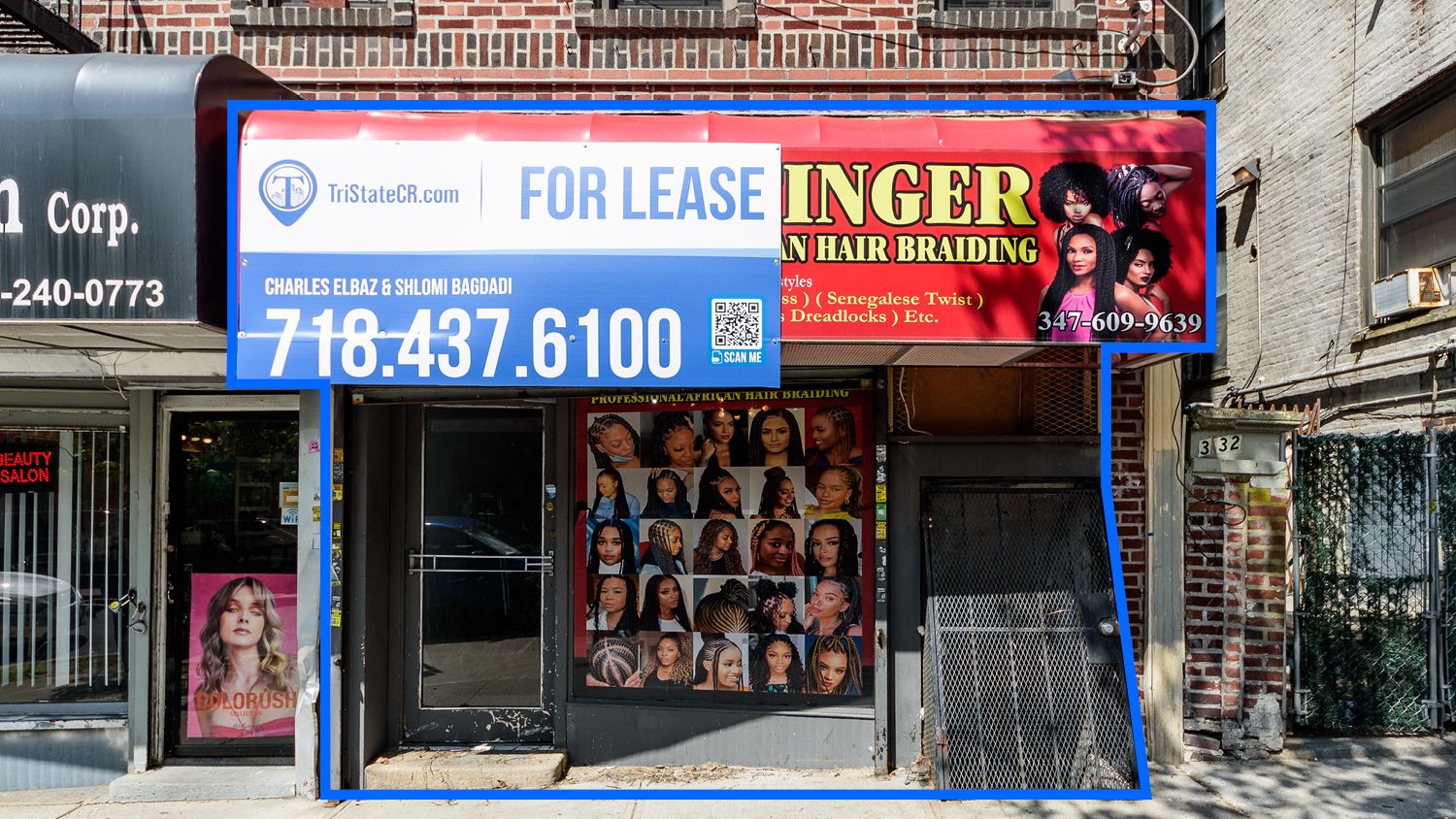 660 SF | Ground Floor Retail Space With Excellent Street Frontage & Visibility for Lease