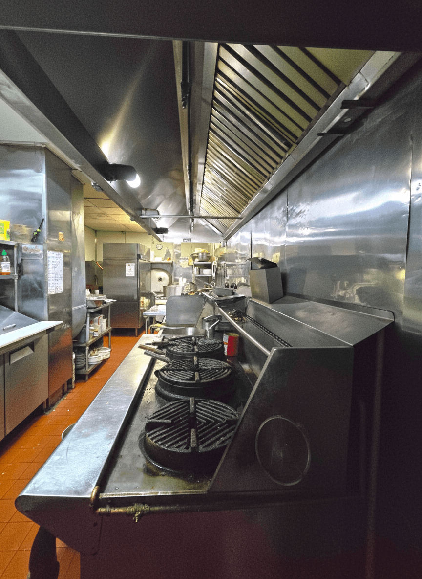 1,600 SF | High-Visibility Corner Restaurant Space + 1,950 SF Lower Level for Lease