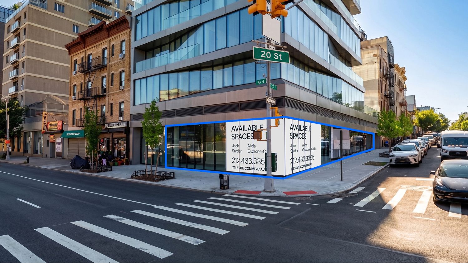 800 - 4,000 SF | Prime South Slope Ground Floor Retail Spaces Available
