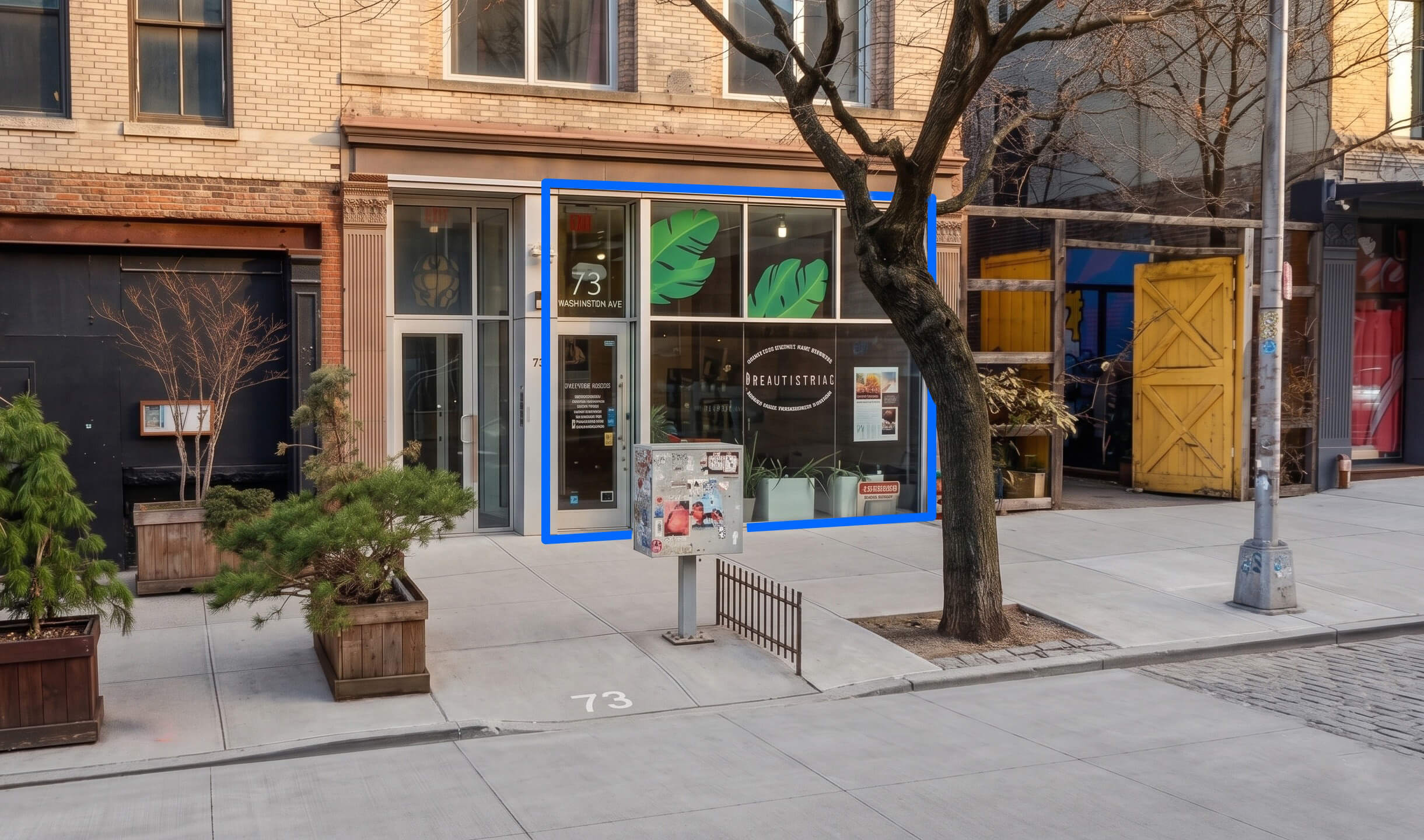 1,000 SF | Ground Floor Retail with 800 SF Basement for Lease