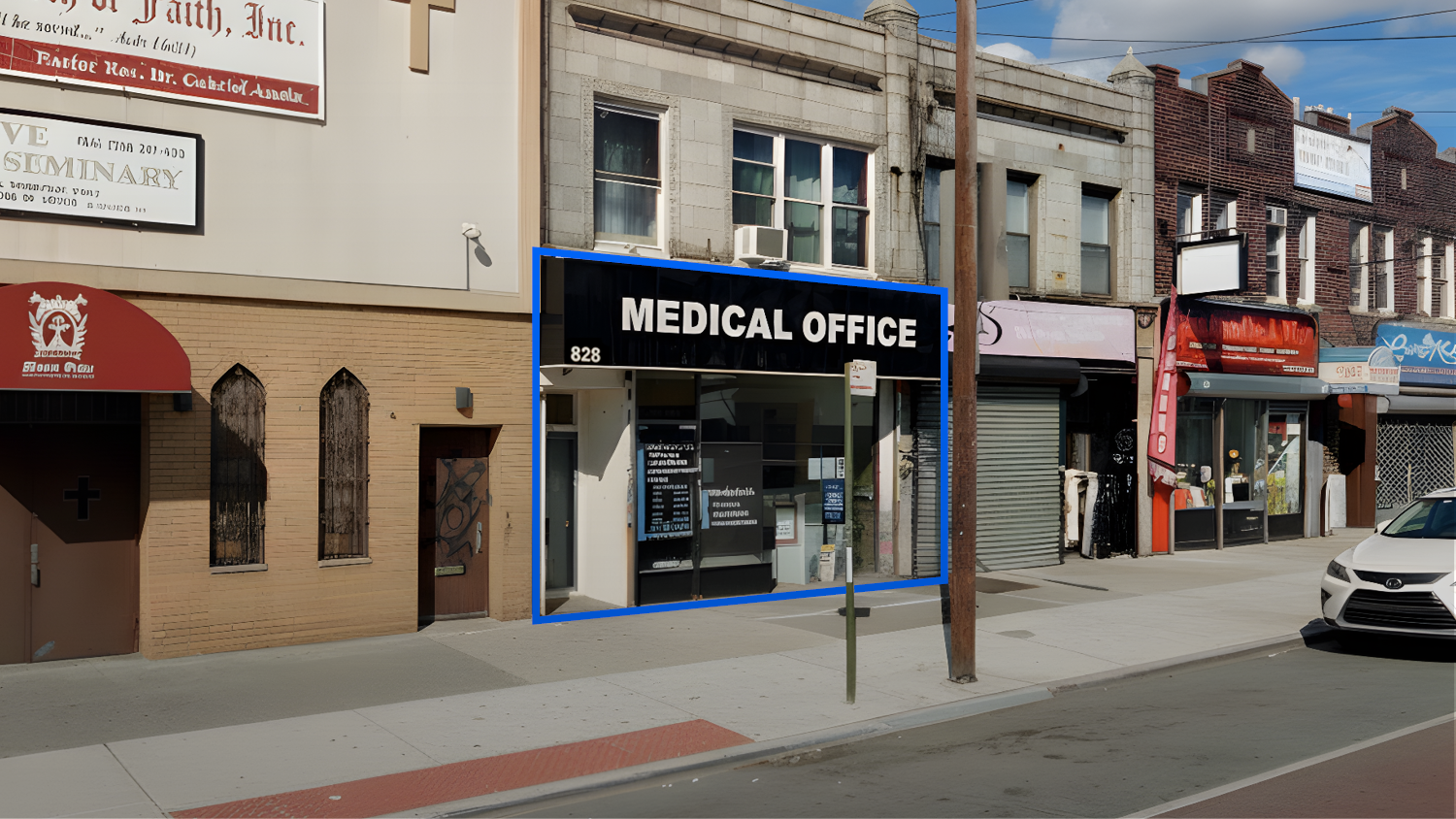 1,600 SF | Built Out Medical Space with Basement for Lease