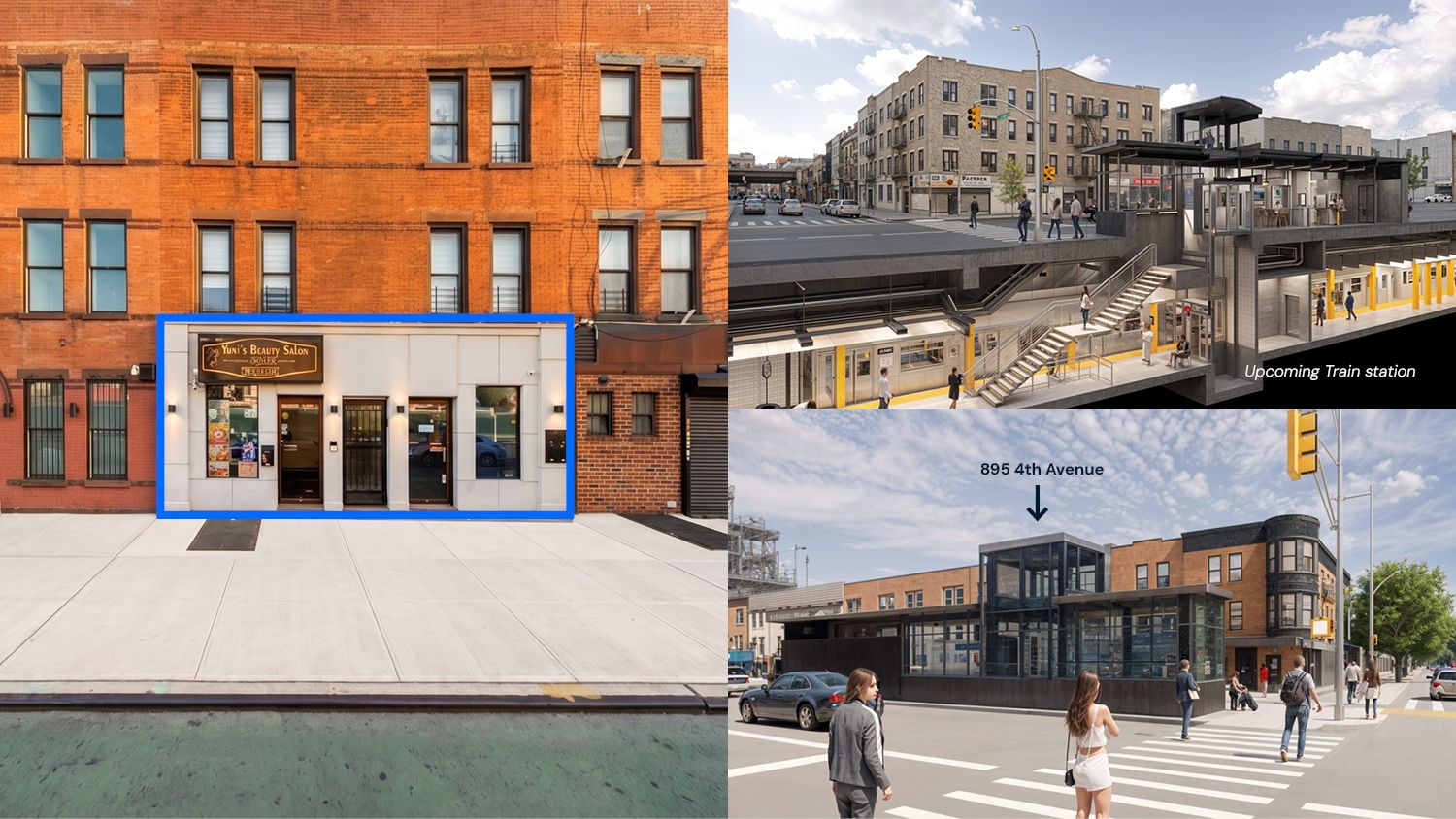 900 - 1,800 SF | Versatile Ground Floor Retail Spaces With Private Backyard for Lease