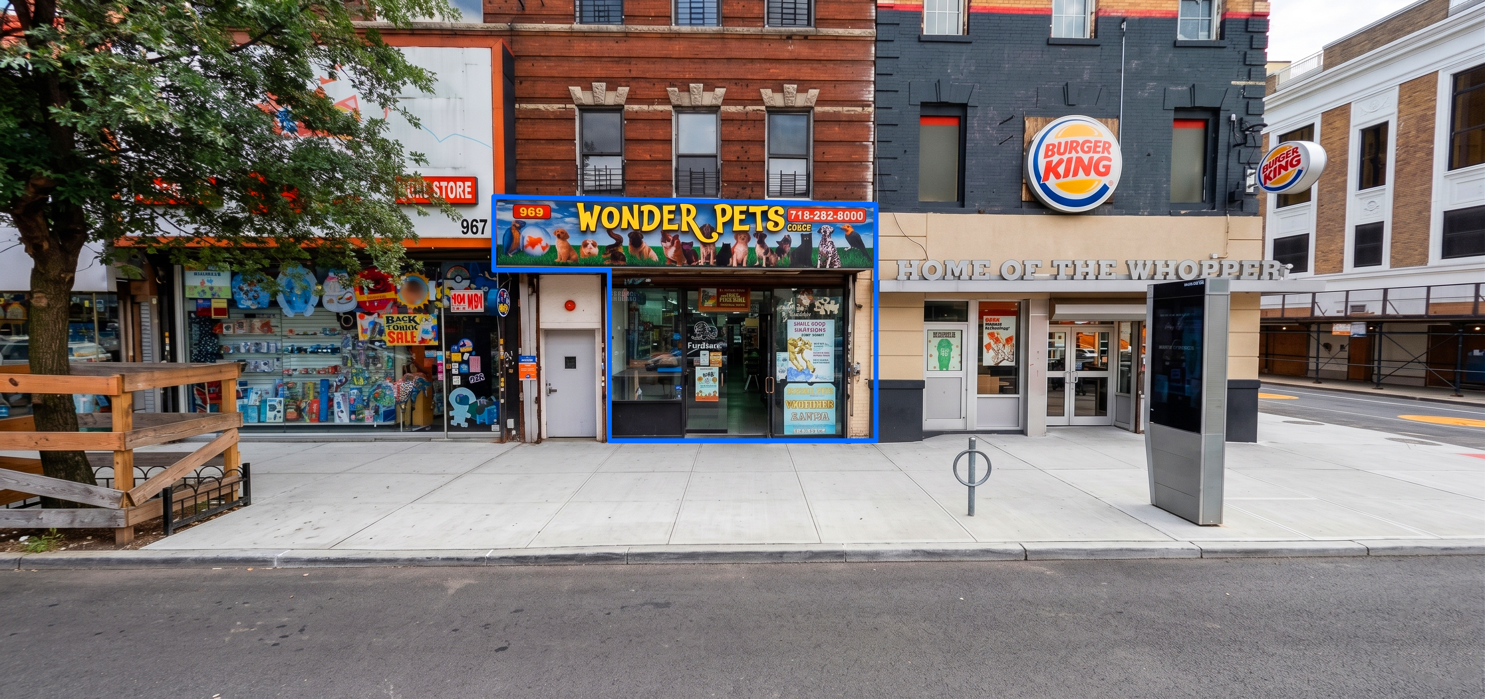 2,000 SF | Vanilla Box Retail Space with 22 FT Frontage and Full Basement for Lease