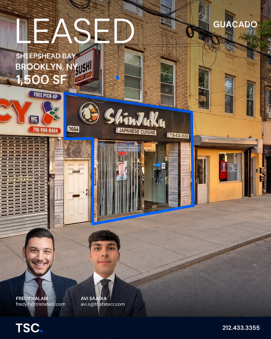 1664 Sheepshead Bay Rd (outside listing) 