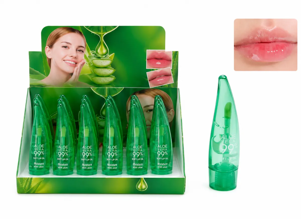 Aceite Labial Hidratante Aloe Vera 99%