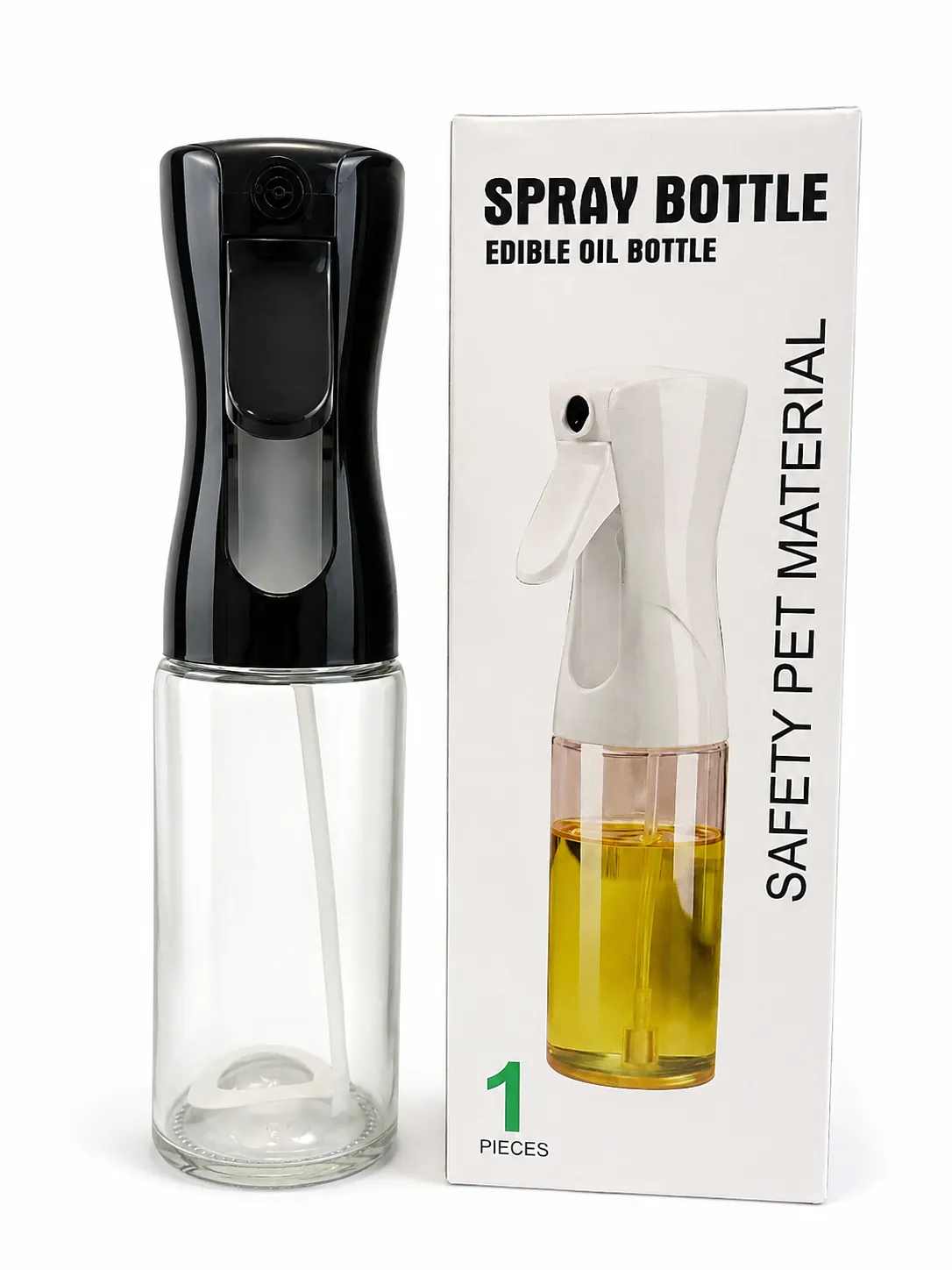 Aceitera con Spray Pulverizador – Dispensador de Aceite