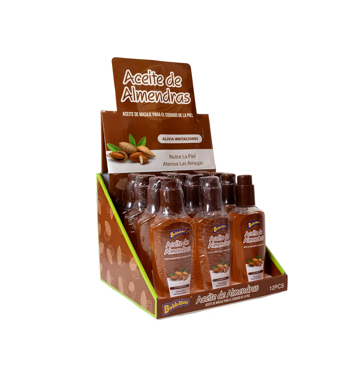 Aceite de Almendras para Masajes Bubbaluu 200 ml