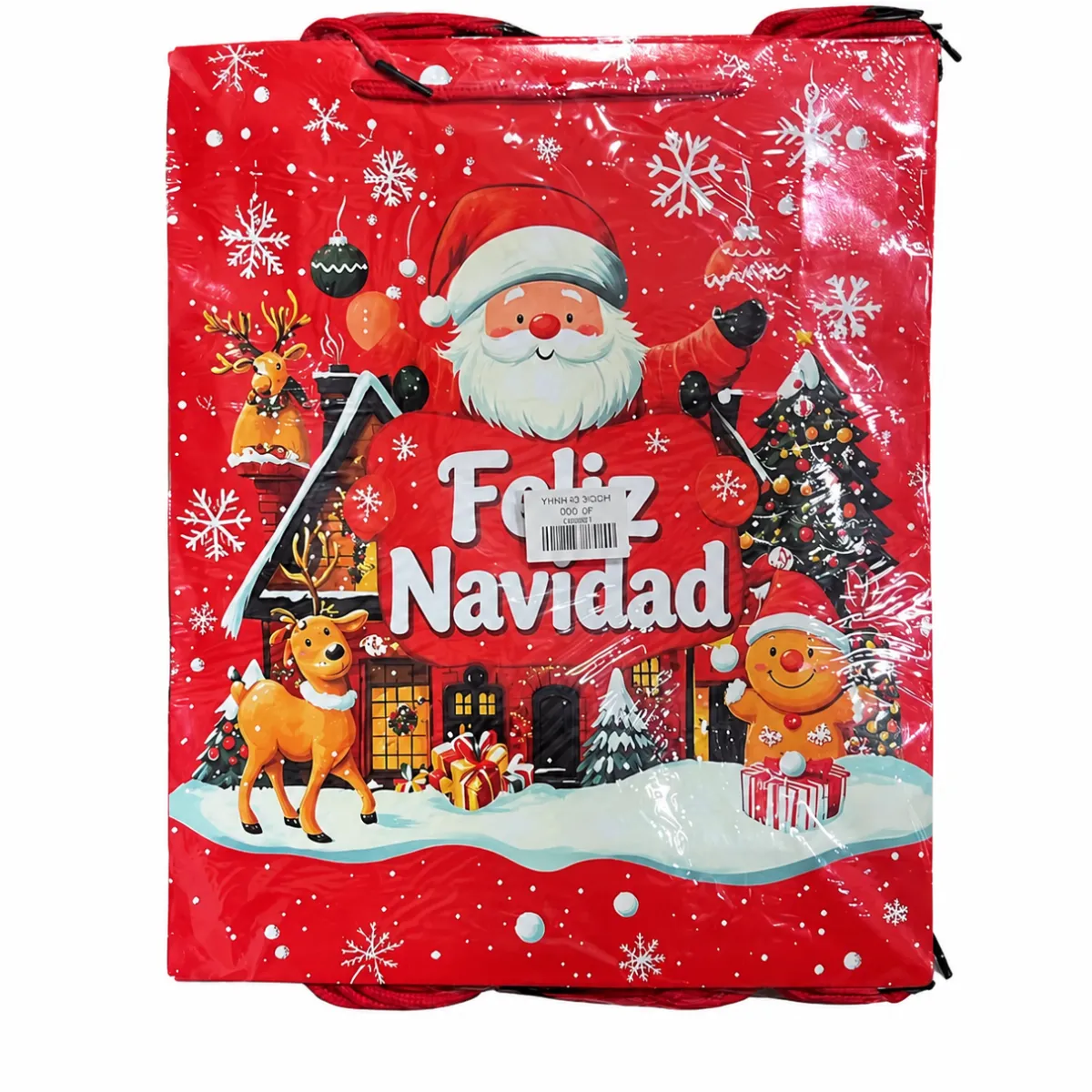 12 Bolsas Navideña 32x26cm