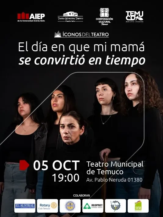 El día en que mi mamá se convirtió en Tiempo
